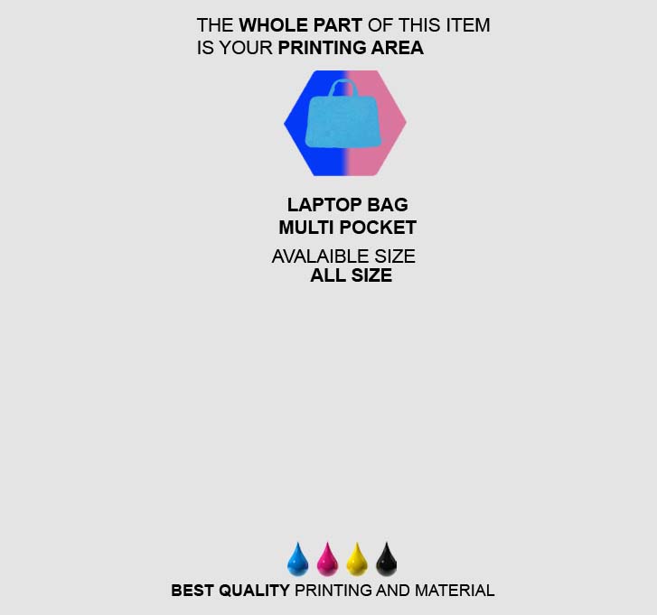 fullprint  Laptop Multipocket Bag mobile 1